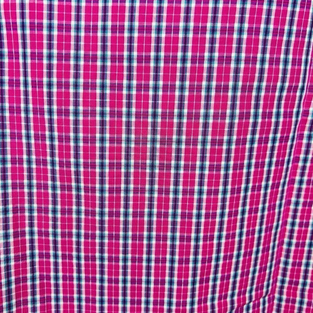 Polo Ralph Lauren Button-Down Shirt Men's Sz 14.5 32/33 Pink Plaid